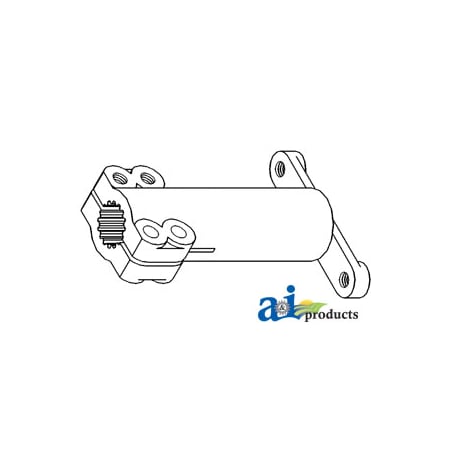 A & I Products Coupler, Hydraulic Pump Drive Shaft 7" x4" x4" A-T31093